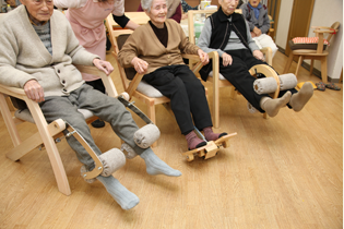 個人の能力に合わせたやさしいトレーニング